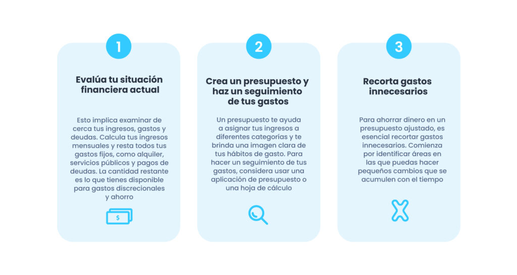 estrategias para ahorro en tiempos ajustados